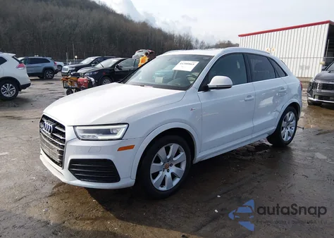 2016 Audi Q3 2.0T Premium Plus z USA, uszkodzony, nr VIN WA1GFCFSXGR018304